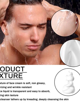 EAST MOON Men's Facial Kit - Moisturizing and Nourishing Set