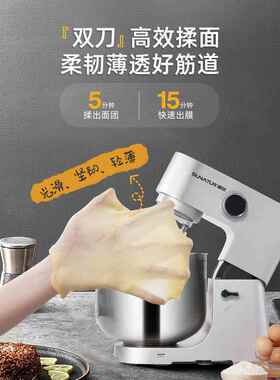 正品顺然商用16升厨师大容量拌打蛋鲜奶机油揉面搅机机双动双速和