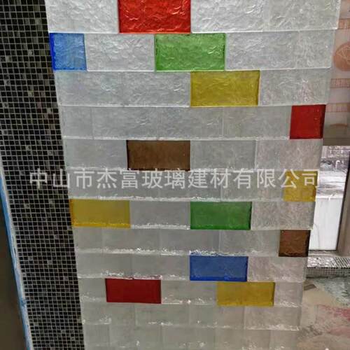 琉璃砖气泡装饰透明云雾玻璃砖浴室水晶方形空心装潢玻璃砖 - 图2