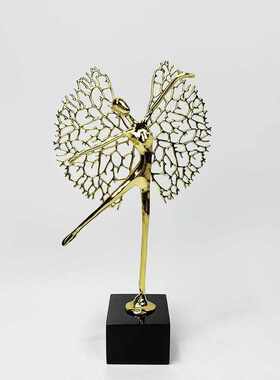 家居饰品高档轻客厅间创意酒柜样品感玄关摆设奢艺术高级办公室