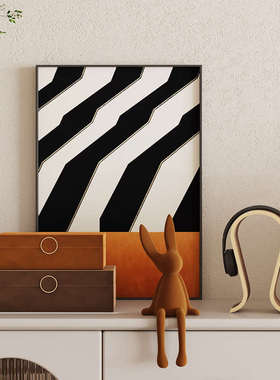 艺贝子高档复古酒柜软装饰品原木风大地色艺术品客厅家居组合摆件