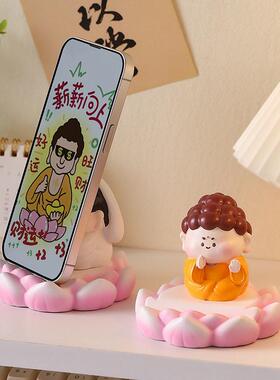 新款直销树脂工艺品可爱小神仙财神公桌面创意礼物客厅书房手机支