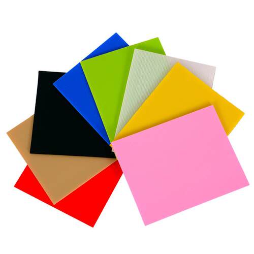 现货多款颜色耐酸碱PP中空板防静电阻燃万通板防震减压瓦楞板隔板 - 图0