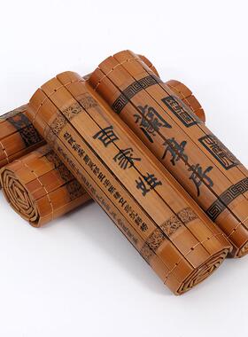 厂家供应 竹简 常规竹简 兰亭序心经 源头厂家竹简书雅致竹制