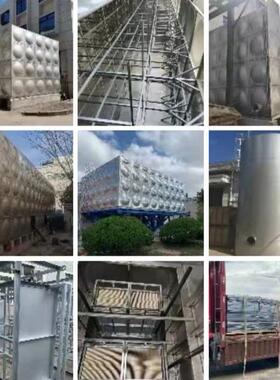 现货 不锈钢模压水箱 冲压板 抛光表面 生产不锈钢水箱厂家