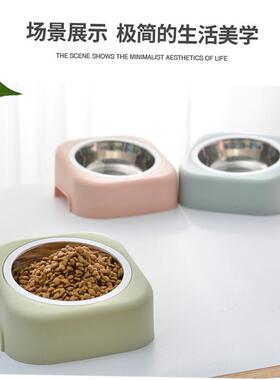 Dog bowl stainless steel dog bowl cat bowl pet dog food bowl