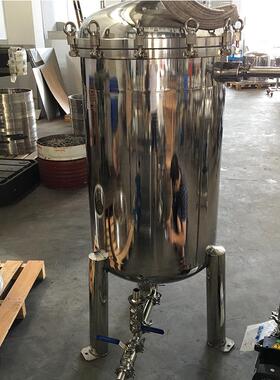 工厂不锈钢袋式过滤器化工前置保安过滤机布袋压滤机设计