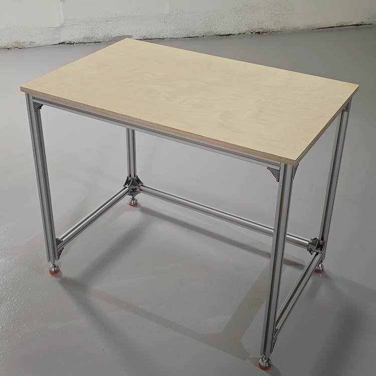 工业风铝型材海洋板办公桌家用书房电脑桌工作室写字台工作用桌子,淘宝优惠券,粉丝福利购,淘宝优惠卷