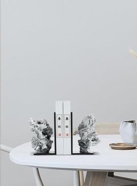 现代简约创意家居客厅书房书靠摆件样板房间展厅装饰品