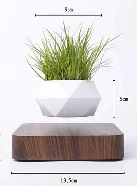 磁浮盆栽植物盆景客厅家居摆饰网红创意工艺礼品摆饰乔迁新居礼物