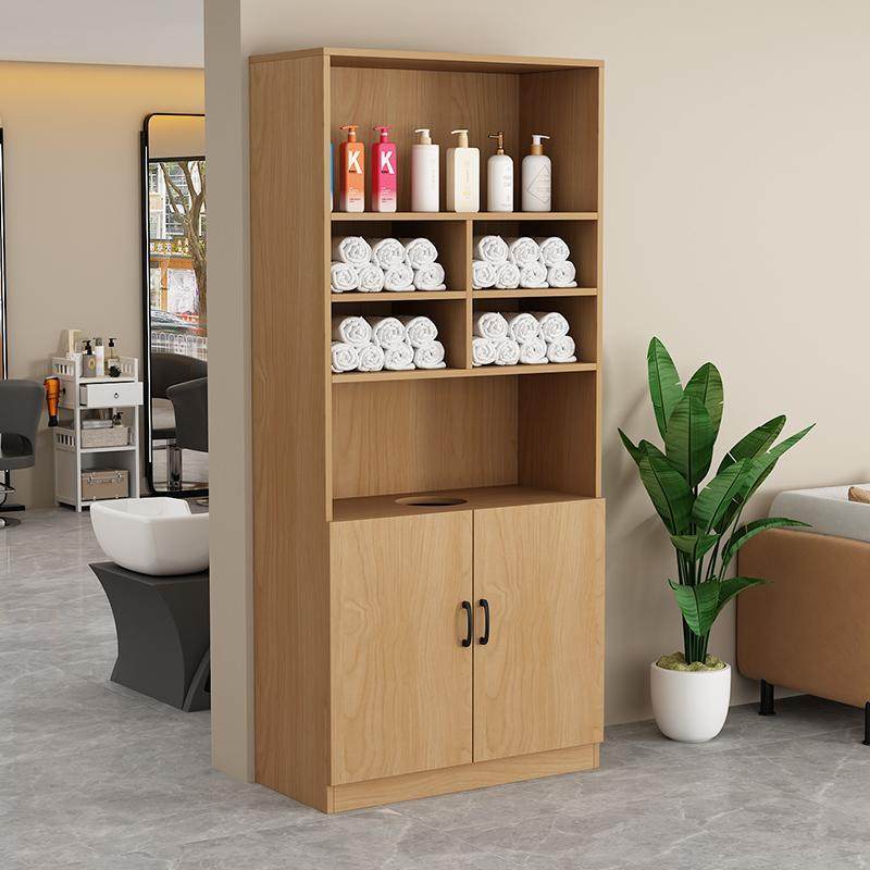 毛巾柜美发店顾客存包柜美容院产品展示柜理发店一体隔断柜背景柜,淘宝优惠券,粉丝福利购,淘宝优惠卷