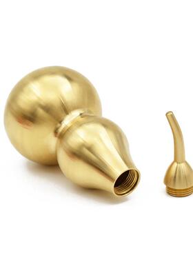 开口铜葫芦挂饰纯铜葫芦开盖空心铜葫芦摆件大小号工艺品厂家直销