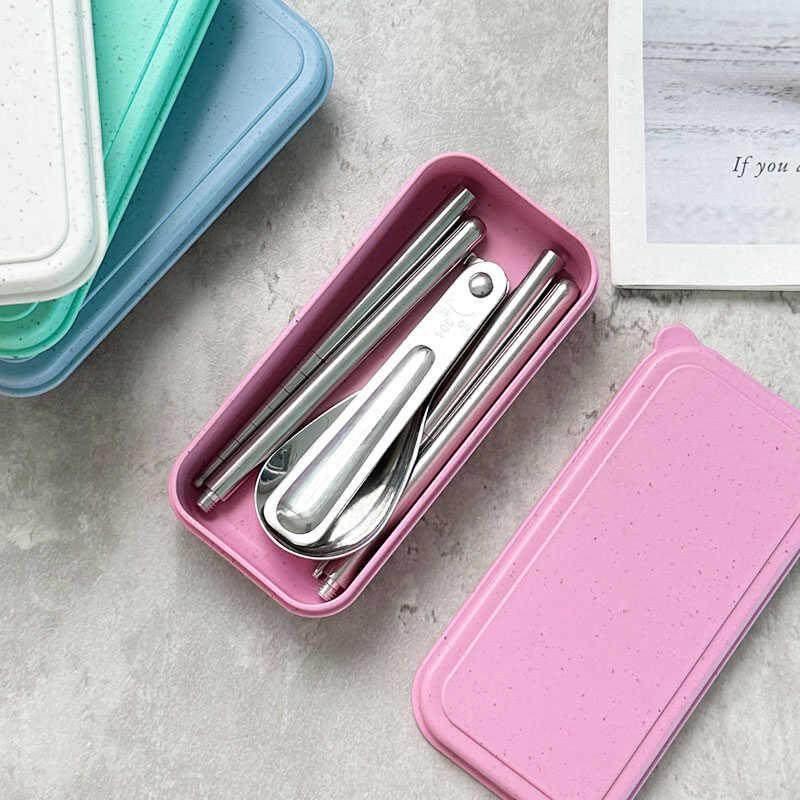 新品304不锈钢折叠餐具勺筷子户外野餐露营可携式餐具可折叠勺套,淘宝优惠券,粉丝福利购,淘宝优惠卷