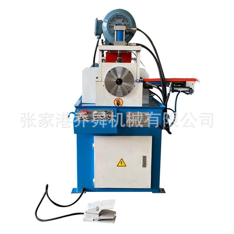 DJ-180单头液压倒角机不锈钢圆棒钢管中心打孔端面无毛刺坡口机 - 图3