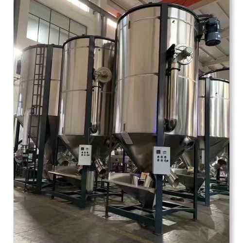 厂家直销立式塑料颗粒高速拌料搅拌机304不锈钢加热片材混合机 - 图2