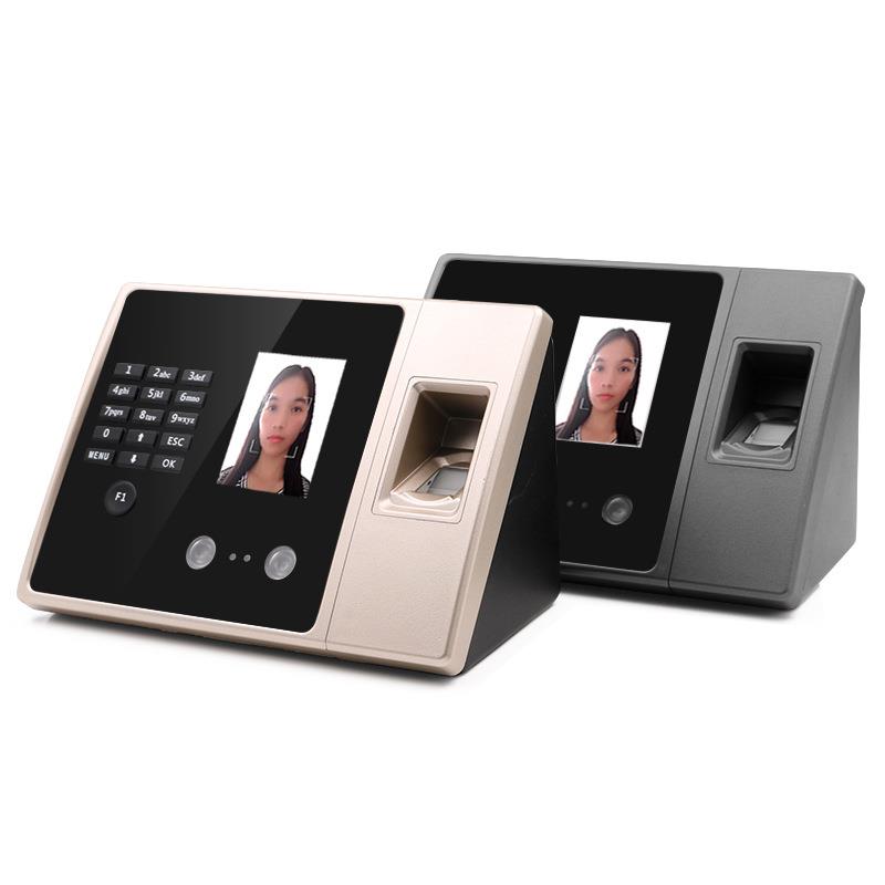 Customized face attendance facial recognition clock-in voice prompts contact-free commuting and clock-in clock machine multi-language