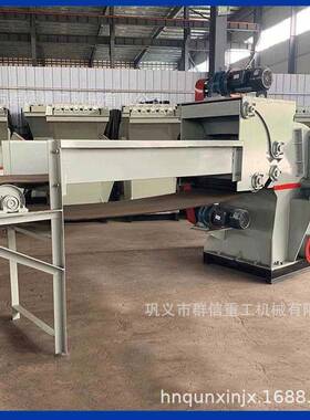 全自动锯末粉碎机价位表锤片式双进料口大型木屑玉米芯粉碎