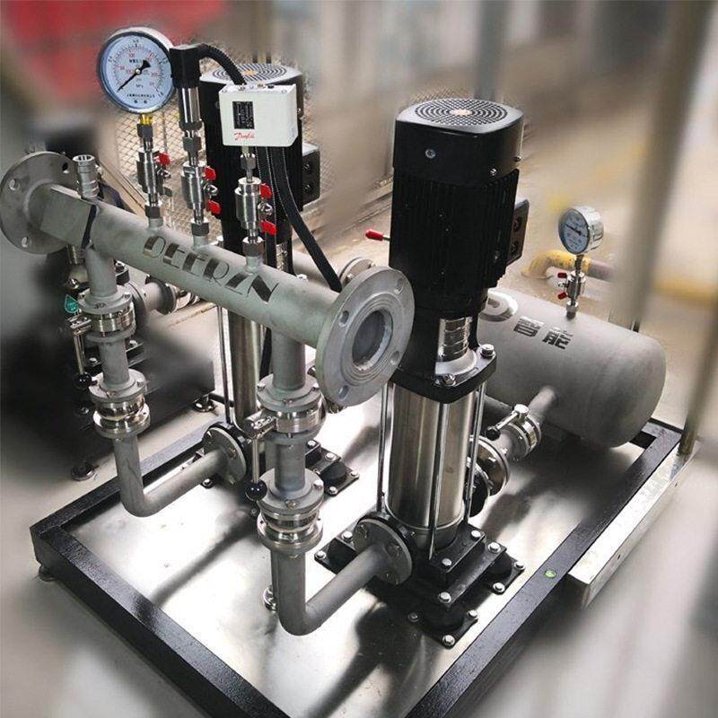 Stainless steel box-type non-negative pressure water supply equipment supply, intelligent control, low energy consumption, rural water supply