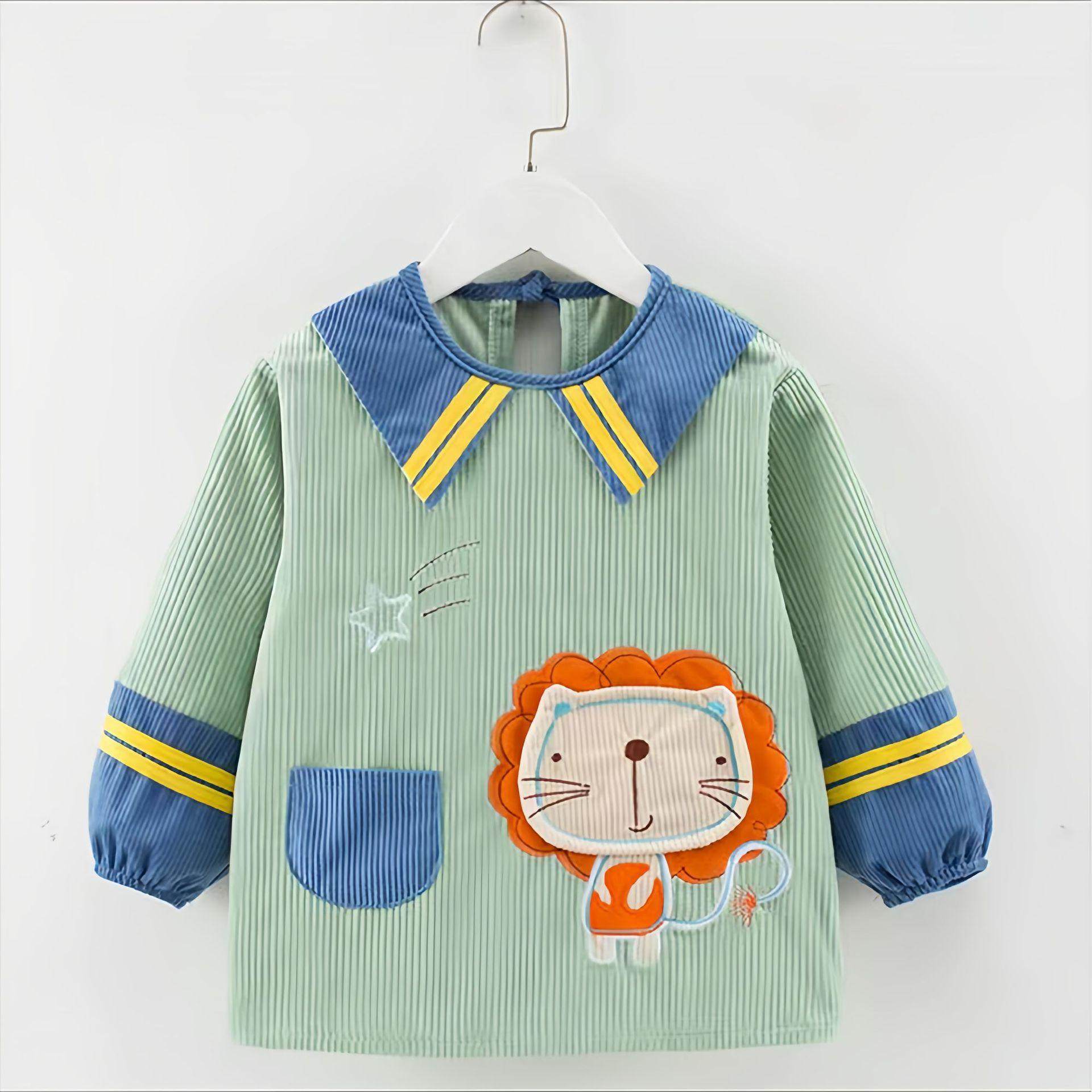 儿童罩衣女宝宝防脏反穿衣外套护衣秋冬季公主围裙婴幼儿围兜罩褂,淘宝优惠券,粉丝福利购,淘宝优惠卷