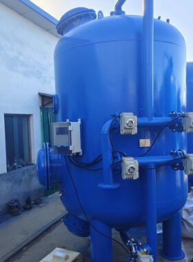 多介质过滤器碳钢衬胶过滤河水深井水工业水处理砂滤