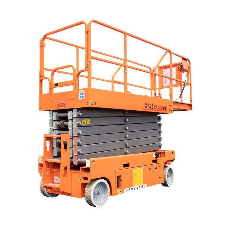 Fully self-propelled electro-hydraulic intelligent empty work lift scissor-type fully automatic scissor boarding manufacturer