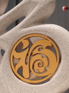 新中式陶瓷摆饰家居酒柜装饰品玄关客厅桌面结婚礼物乔迁新居礼品