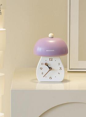 WOZOOM屋准家用轻奢钟表坐式玄关客厅创意简约座钟桌面摆件装饰品
