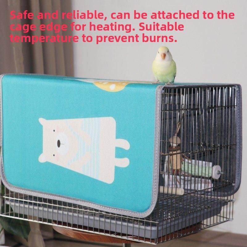 鹦鹉过冬神器冬天保温灯取暖鸟笼冬季恒温垫保暖电热毯加热毯,淘宝优惠券,粉丝福利购,淘宝优惠卷
