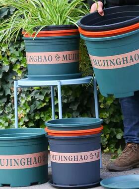 塑料盆加厚种树落地绿植盆栽花瓶