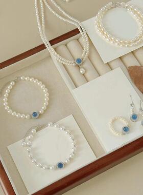 气质满天星淡水珍珠项链女2024年新款颈链时尚锁骨链配饰