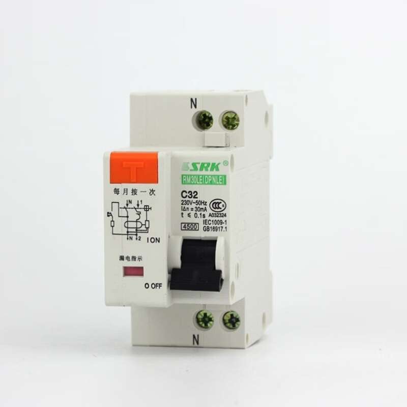 SRKRM30LE-32-C32A空气开关DPNLE双进双出小型漏电保护断路器 - 图2