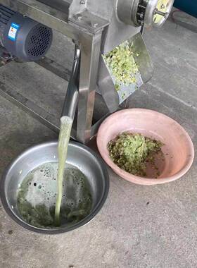 刺梨桑葚榨汁设备 螺旋破碎榨汁机 浆渣汁饮料加工榨汁机