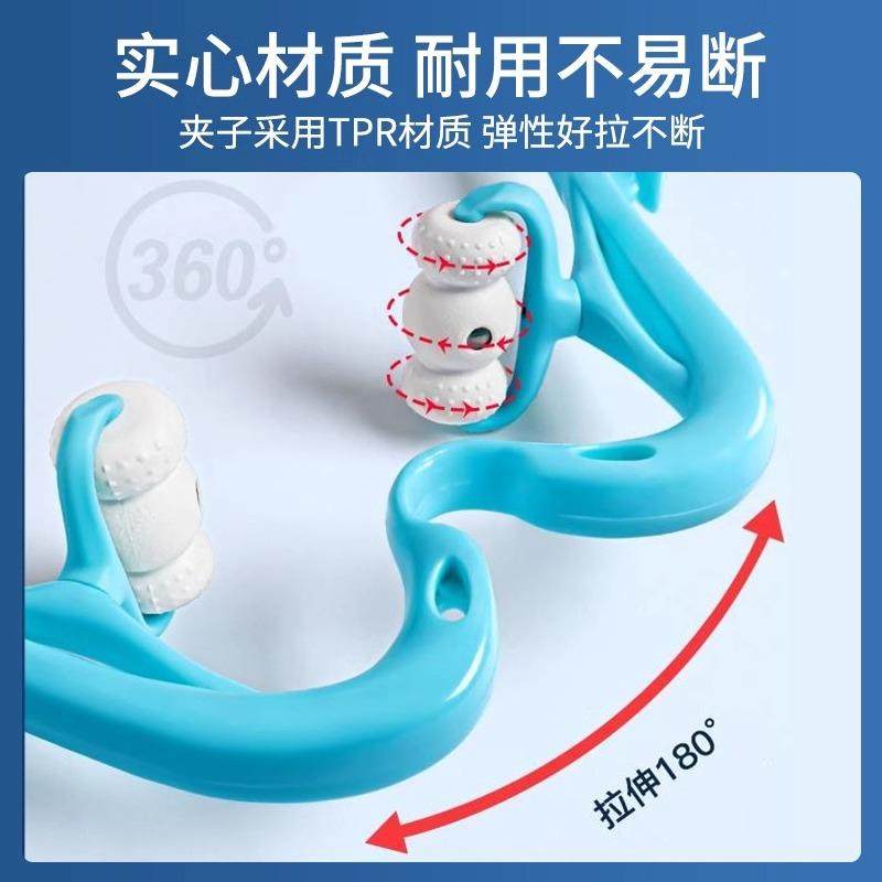 颈椎按摩器脖子肩颈按摩神器手动颈背腰部多功能揉捏夹疏通仪c,淘宝优惠券,粉丝福利购,淘宝优惠卷