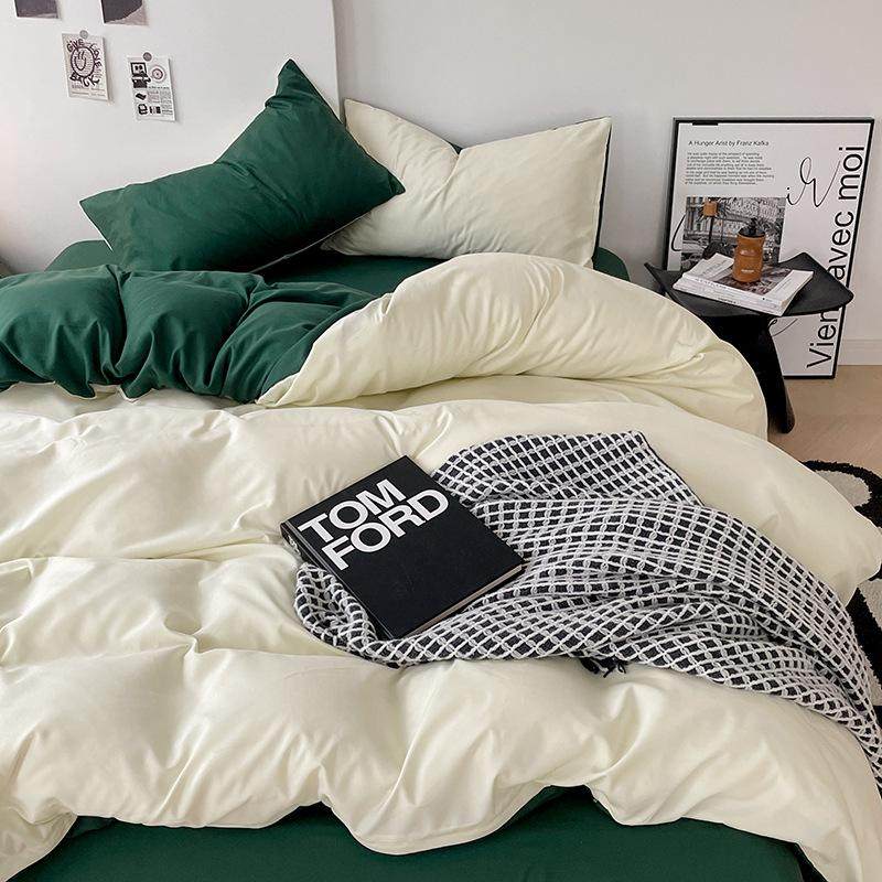 2025春季纯色混搭被套单件学生宿舍单人被罩家用双人被套床上用品,淘宝优惠券,粉丝福利购,淘宝优惠卷