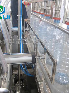 百吉 供应3-10L装水直线式灌装设备 一次性桶装水加工流水线