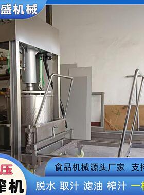 果蔬液压榨汁机黄酒压榨机诺丽果取汁机酸奶滤乳清液压压榨机厂家
