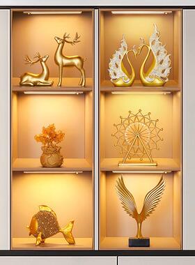 创意客厅酒柜装饰品摆件家居饰品高级感办公室现代轻奢工艺礼品摆