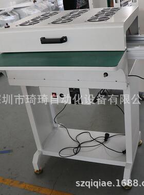 SMT设备单/双轨接驳工作台炉后链条式上下带冷却耐高温过渡接驳机