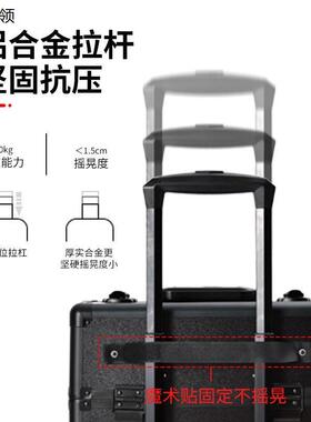 美甲外出工具箱拉杆大容量跟妆纹绣美容多功能多层收纳专业化妆箱