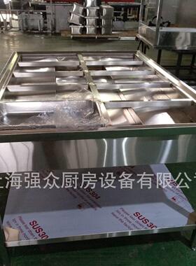 电热售饭台外卖快餐保温台商用不锈钢保温汤池食堂打菜热菜保温车
