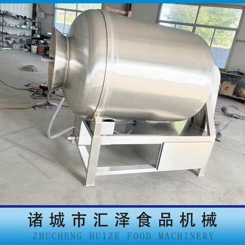 全自动大型牛腩变频滚揉腌制机酱菜拌料设备鸭掌鸭翅扒鸡腌肉机厂 - 图1