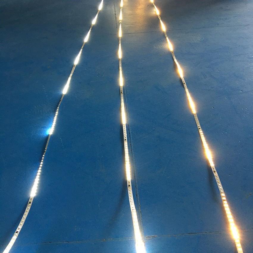 新款低压12V单色流星流水跑马追逐灯带婚庆广告招牌高楼轮廓氛围 - 图3