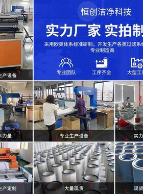 厂家定制聚酯纤维除尘滤芯滤筒PTFE覆膜滤筒工业除尘器粉尘滤筒