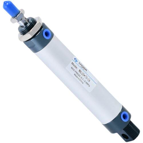 MAL16迷你气缸20小型32气动25圆形40铝合金200-50X75X100X125X150 - 图3