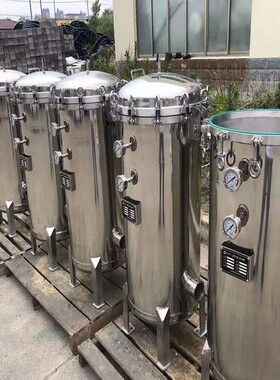 不锈钢替派克大流量过滤器铁锈除渣前置处理
