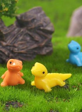 新款可爱呆萌小蜥蜴微景观园艺摆件实色小壁虎DIY材料树脂工艺品