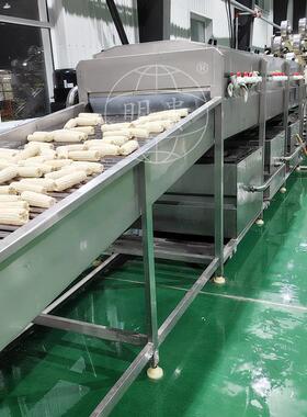 甜糯玉米加工设备 5000穗鲜食玉米生产线 玉米粒气泡喷淋清洗机