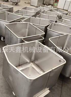 安滁州食品ACO厂030不锈钢徽料车食4品厂20升车间物料周转车