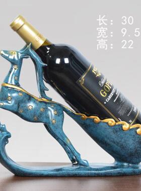 创意天鹅红酒架摆件欧式葡萄酒瓶架客厅桌餐酒柜装饰品礼物送礼