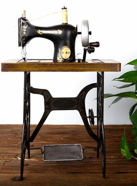 复古老式电视机放映机摄影机打字机缝纫机收音录音机模型道具摆件